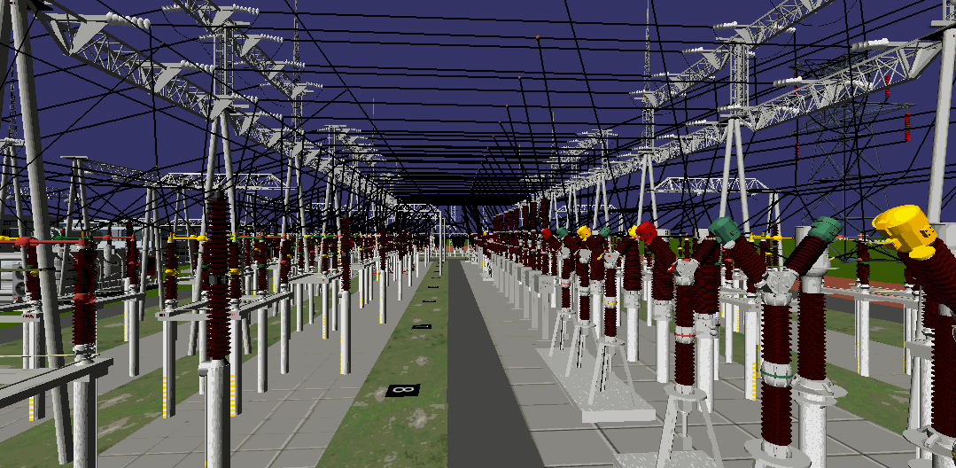 软件开发案例-电力三维仿真系统